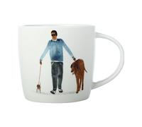 MAXWELL & WILLIAMS M MARTIN BFF MUG 400ML BIG DOG LITTLE DOG