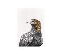 Maxwell & Williams Marini Ferlazzo Birds Strofinaccio da Cucina in Cotone Stampato con Aquila Codacuneata, Colore Nero / Bianco, 50 x 70 cm