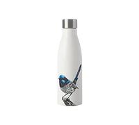 Maxwell & Williams Marini Ferlazzo Borraccia isolata con superbo design a scricciolo, doppia parete in acciaio inox, bianco, 5 ml