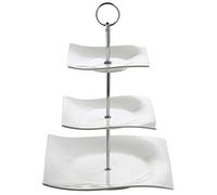 Maxwell & Williams Motion Alzatina a 3 Piani, Porcellana, Bianco