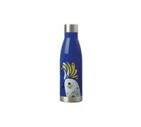 Maxwell & Williams Pete Cromer Borraccia Termica in Acciaio Inox, senza BPA, Motivo Cacatua Ciuffo Giallo, 500 ml