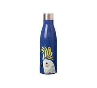 Maxwell & Williams Pete Cromer Borraccia Termica in Acciaio Inox, senza BPA, Motivo Cacatua Ciuffo Giallo, 500 ml