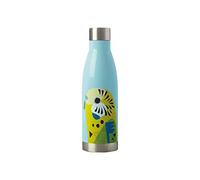 Maxwell & Williams Pete Cromer Borraccia Termica in Acciaio Inox, senza BPA, Motivo Parrocchetto Ondulato, 500 ml