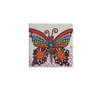 Maxwell & Williams Sottobicchiere Smile Style Flutter farfalla 9 x 9 cm ceramica