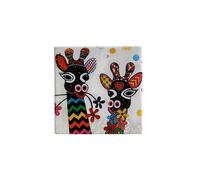 Maxwell & Williams Smile Style ZARAFA - Sottovaso a Forma di Giraffa, 9 x 9 cm, in Ceramica