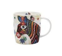 Maxwell & Williams - Tazza con mucca Betsy, in porcellana, multicolore, Porcellana, Zebra, Stripes (Zebra)
