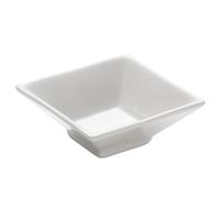 Maxwell & Williams Square, Scodella per Dips e Snack, Ciotolina, Trapezio, Porcellana, Bianco, 55ml, Z1474