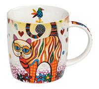Maxwell Williams - Tazza con mucca "Betsy", in porcellana, multicolore, Porcellana, Caff, Tabby (Cat)