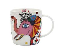 Maxwell & Williams - Tazza con mucca Betsy, in porcellana, multicolore, Porcellana, Princess (Elephant)