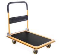 MaxWorks 80877 - Carrello a spinta per camion con piattaforma pieghevole, 300 kg di carico massimo