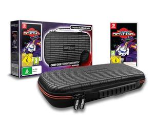 Maxx Tech Premium Carry Case & Hyper Sentinel Bundle for Nintendo Switch 2&1, Protective hard shell, Soft lining, Accessory storage, Game Cartridge storage, Nintendo Switch 2 & 1 Compatible