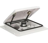 MAXXAIR Copertura per Tetto Maxxfan Plus 1000267, Manuale, plastica, Bianco, 38,3 x 37,5 cm, Ventilatore di aspirazione e Scarico a 10 Livelli, Ventilazione con Coperchio Chiuso