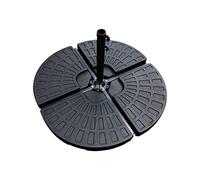 MaxxGarden Riempimento per Piede del Parasole - Per Ombrelloni con Base a Croce - Da Riempire con Sabbia o Acqua - Resistente alle Intemperie - 7,5 x 50 x 50 cm