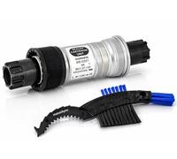 maxxi4you Shimano BB-ES51-E Octalink - Cuscinetto interno per bicicletta, 68 mm/126 mm, con spazzola per catena per bicicletta