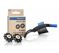 maxxi4you Shimano DEORE XT - Set di ruote per RD-M8000/RD-M8050, 11 velocità, con spazzola per catena per bicicletta inclusa