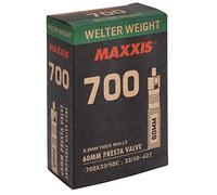 Camera d'aria della valvola Presta Maxxis Welter Weight Noir 700 x 33/50C