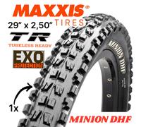 Maxxis MTB Ebike Bicicletta Falt- Pneumatici Minion DHF 29x 2,5'' Wt Exo