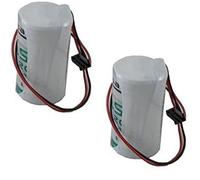 Maxxistore - 2 BATTERIE LITIO SAFT 3,6 V 13 AH LSH 20 compatibili ANTIFURTO ELKRON WL31 HP30WL BAT80009