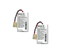 Maxxistore - Batsecur 2 pezzi batteria litio BAT05 compatibile BATLI05 logisty - 3,6 V 5,4 Ah - LS14500 - ER14505 - Connettore Molex 6471-03