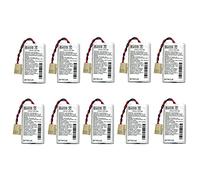 Maxxistore® - Batsecur batteria pila litio bat05 3,6V 5,4 A compatibile Logisty Daitem (10 Pezzi)