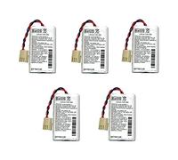 Maxxistore® - Batsecur batteria pila litio bat05 3,6V 5,4 A compatibile Logisty Daitem (5 Pezzi)