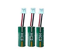 Maxxistore - HCB 3 Batterie Litio compatibile Centro Sicurezza Italia CSI - 3,0V 2,2Ah - CR17450 - Cpnnettore Molex 51004