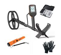 Maxxistore - Quest X5 metal detector + Piastra blade + Copri piastra + Pointer verde + Guanti