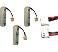 Maxxistore® - Saft batteria litio 3,6 V compatibile antifurto allarme Tecnoallarm Tecnoalarm (3 Pezzi)