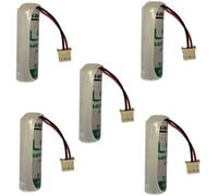 Maxxistore® - Saft batteria litio 3,6 V compatibile antifurto allarme Tecnoallarm Tecnoalarm (5 Pezzi)