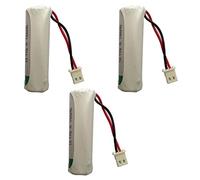 Maxxistore® - Saft batteria litio antifurto allarme compatibile Beghelli Intelligent 8131 8073 3,6V (3 Pezzi)