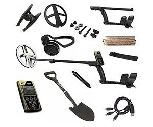 Maxxistore - Xp Xplorer Orx Metal Detector 9" 22 Piastra Hf Full Rc Cuffie Wsa + Pala + Matite