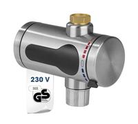 Maxxme Scaldabagno Elettrico Scaldabagno LED Indicatore Acciaio Inox [EEK: A]