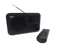 Maxxo DT02 - Altoparlante portatile DAB + FM Internet Radio WiFi, piccola radio digitale con batteria ricaricabile, display TFT a colori da 2,4"
