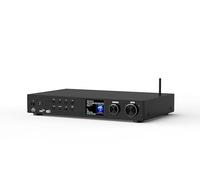Maxxo Hi-Fi Tuner TR05 - DAB+/FM/Internet Radio con Bluetooth, Wi-Fi, USB, Spotify, display a colori da 3,2", telecomando, ricevitore radio digitale