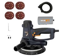 MAXXT 810W Levigatrice a mano per cartongesso, levigatrice elettrica per pareti, levigatura grossolana e fine, velocità variabile 1500-2800RPM