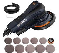 MAXXT Eccentrica Levigatrice 230V Versatile: Plateau da 125mm e 150mm, Motore Elettrico Brushless con Velocità Regolabile, Ideale per Superfici in Legno