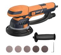 MAXXT Levigatrice Orbitale Dual-Mode da 800W: Passaggio Modalità Grezza e Fine/Estrazione Polvere ad Alta Efficienza/Controllo a 6 Velocità (3300-7400 RPM) - Carrozzeria Auto, Metallo e Legno