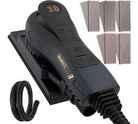 MAXXT Levigatrice orbitale senza spazzole Elettrica levigatrice orbitale 3mm 350W Multifunzione 4000-10000 RPM Velocità variabile Con cavo Levigatrice per legno Levigatrice