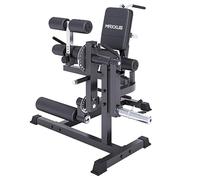 MAXXUS® Panca Palestra Multifunzione Regolabile - Panca Addominali, Leg Extension Leg Curl Machine, Supporto Dischi 30/50 mm - Attrezzi Palestra Casa per Allenamento Completo, Home Gym