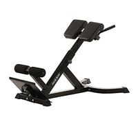 MAXXUS Panca Romana Palestra - Panca Hyperextension, Panca Addominali Regolabile - Struttura Robusta in Acciaio - Imbottiture Extra Spesse - Attrezzi Palestra Casa per Schiena, Core e Glutei, Home Gym