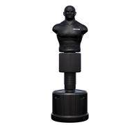 MAXXUS Sacco da Boxe Da Terra PRO FIGHTER - Professionale, Adulti, Acqua/Sabbia, Altezza Regolabile, Sistema FLEX - Pungiball Box, Sacco Box con Base, Supporto, Punching, Boxing Bag, Sacchi Pugilato