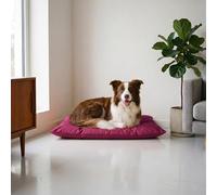 Maxy Cuscinone Cane e Gatto ELEGANT - Cuscino per Animali Domestici Imbottito e Trapuntato, in Microfibra, 60x100 cm, Materassino Morbido e Confortevole per Cani Taglia Piccola/Media/Grande, Fucsia