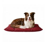 Maxy Cuscinone Cane e Gatto ELEGANT - Cuscino per Animali Domestici Imbottito e Trapuntato, in Microfibra, 60x100 cm, Materassino Morbido e Confortevole per Cani Taglia Piccola/Media/Grande, Bordeaux