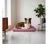 Maxy Cuscinone Cane e Gatto ELEGANT - Cuscino per Animali Domestici Imbottito e Trapuntato, in Microfibra, 60x100 cm, Materassino Morbido e Confortevole per Cani Taglia Piccola/Media/Grande, Lilla