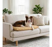 Maxy Cuscinone Cane e Gatto ELEGANT - Cuscino per Animali Domestici Imbottito, in Microfibra, 60x100 cm, Materassino Morbido e Confortevole per Cani Taglia Piccola/Media/Grande, Panna