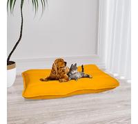 Maxy cuscinone "ELEGANT", cuscino per cani e gatti imbottito e trapuntato, 60 x 100 cm, Giallo