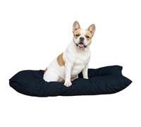 Maxy cuscinone "ELEGANT", imbottito e trapuntato, per cani e gatti, 60 x 100 cm, Blu Scuro