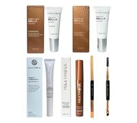 MAXYMOVA Kit Laminazione Sopracciglia con Cisteamina Step 1 e Step 2 - Set Professionale Completo con Balsamo Riparatore e Gel Trasparente - Fino a 25 Trattamenti