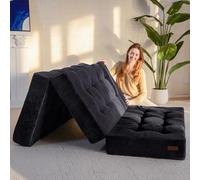 MAXYOYO Materasso Pieghevole a 2 Posti, Spessore 15 cm, Divano Letto Futon Convertibile, Materasso per Ospiti, Letto Aggiuntivo,150x200