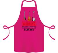 May Avvio Parlando About Chitarre Chitarrista Cotone Grembiule 100% Biologico